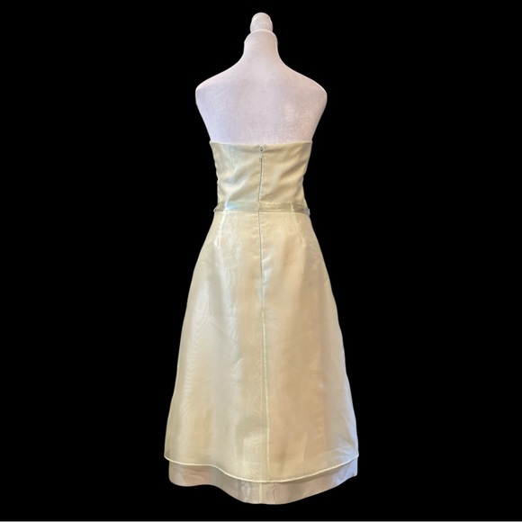 After Six Strapless Bridesmaid Dress Size 6 Fits XS - Picture 6 of 7